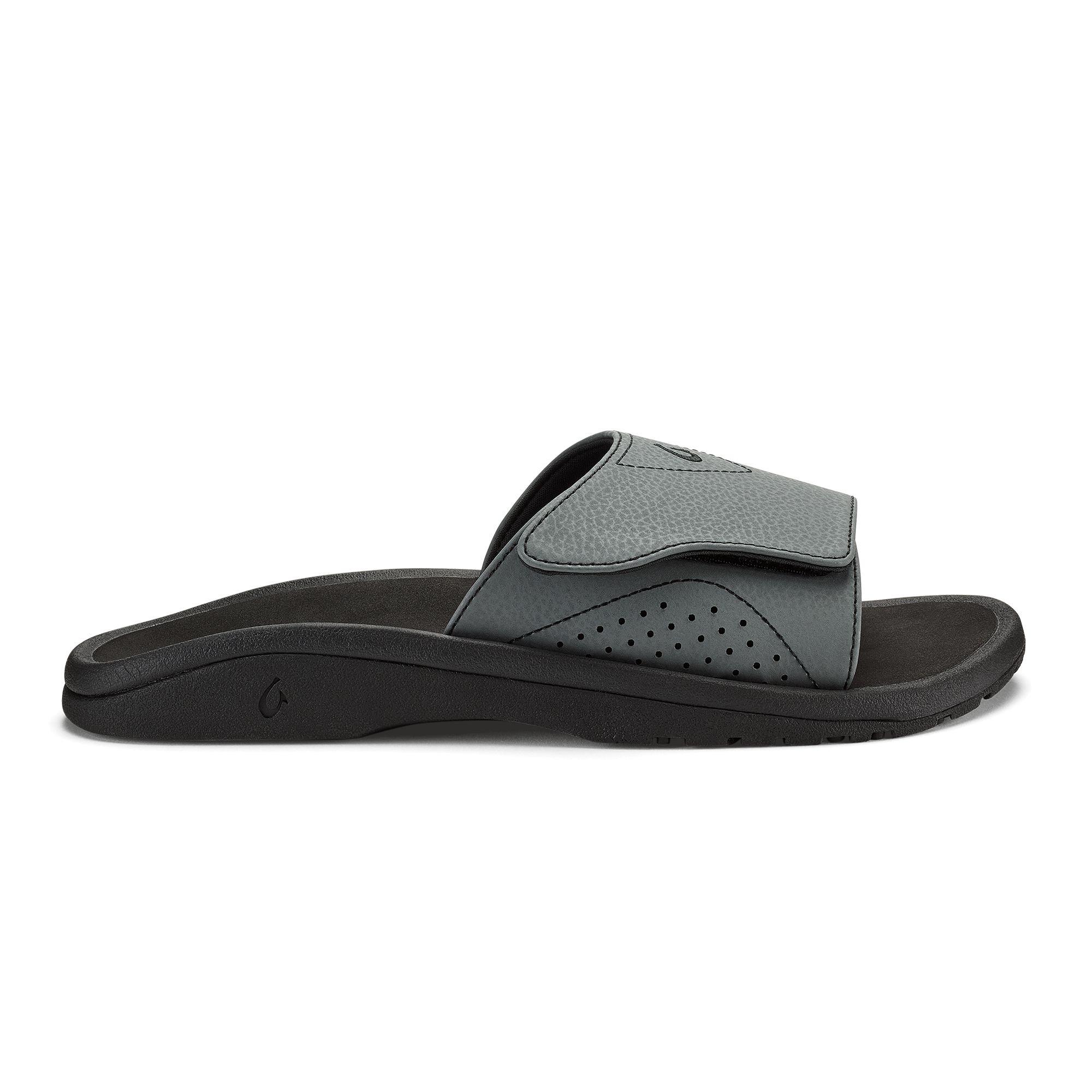 Nalu Slide - Rock / Black – OluKai display picture 1