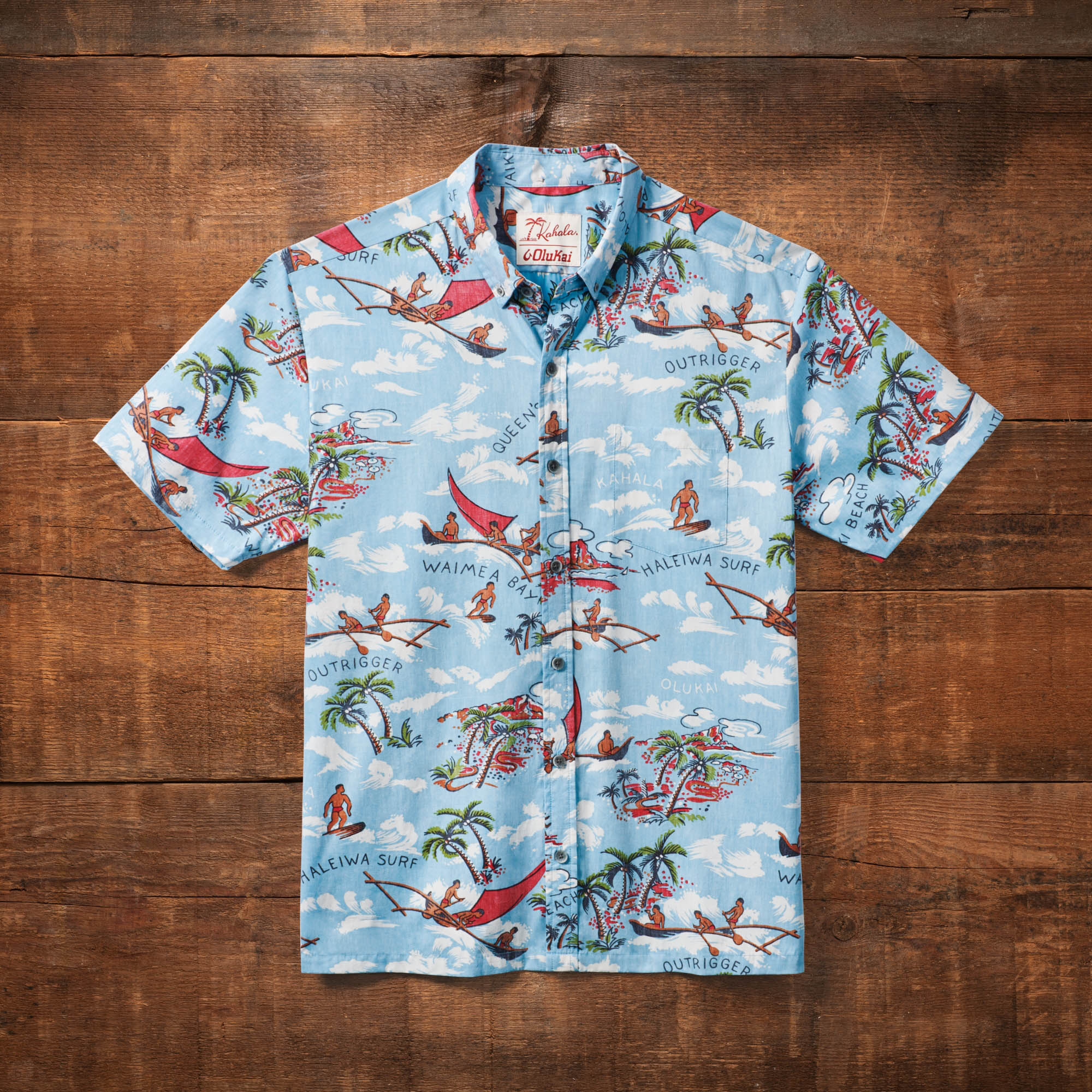 Aloha Shirt - Blue – OluKai