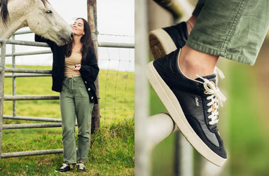 Transitioning from Summer to Fall with Leather Sneakers