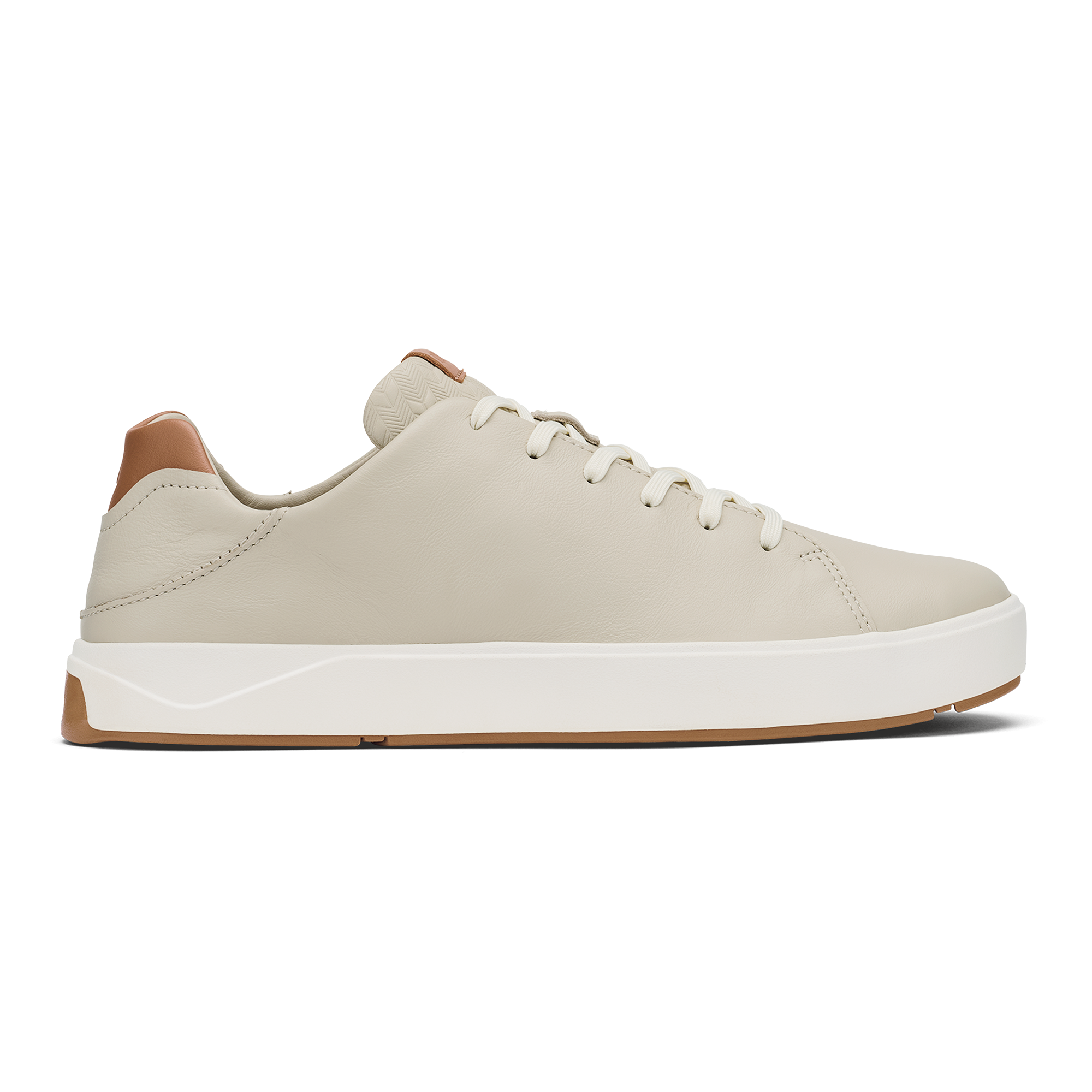 Lae‘ahi Lī ‘Ili Men's Leather Sneakers - Tapa | OluKai