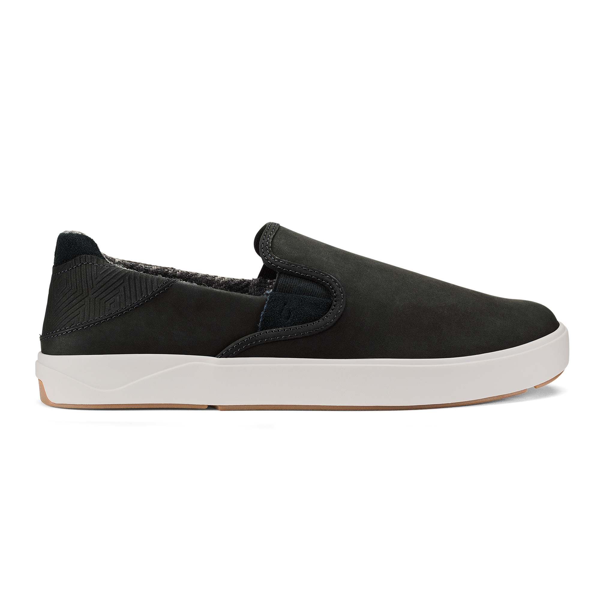 Olukai Men’s Leather Saddle Shoes Black Size 9 OluKai Men main image 3