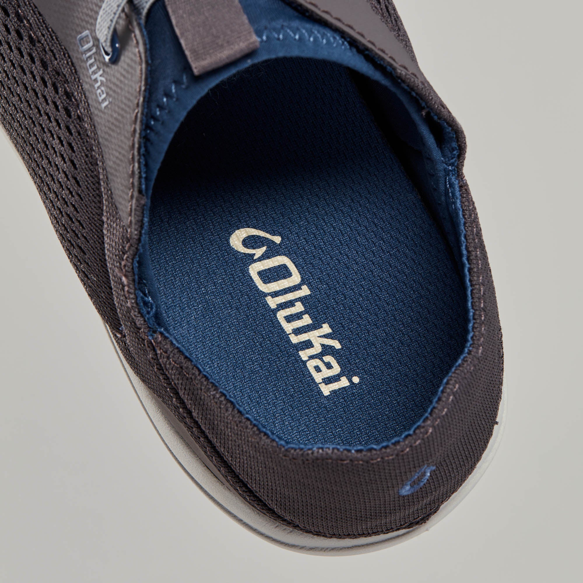 Moku Pae Men's Boat Shoes - Pavement / Vintage Blue | OluKai