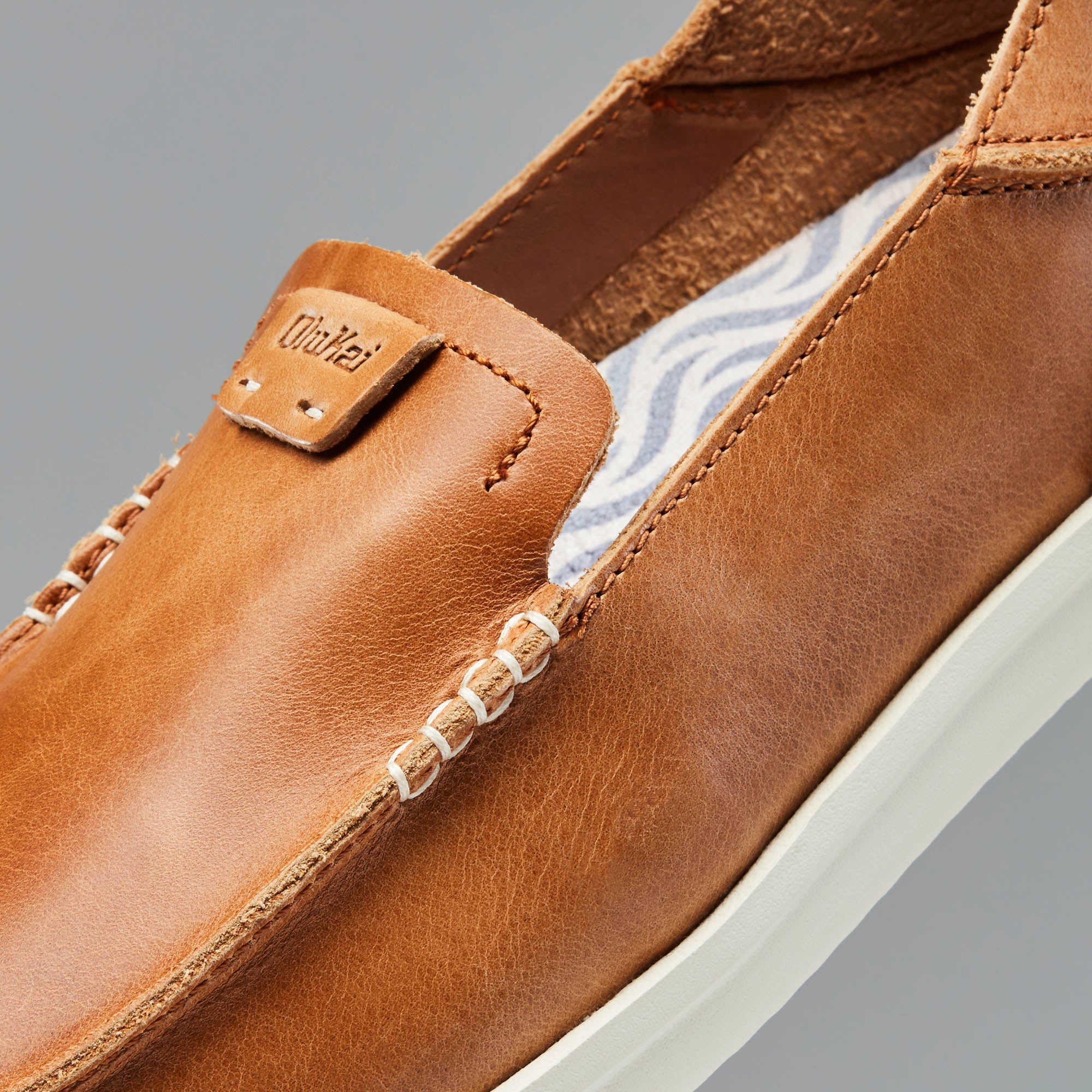 Mens leather slip ons online