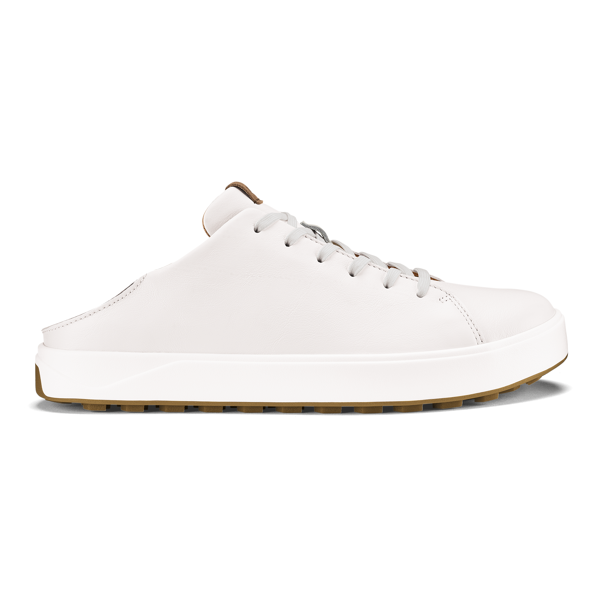 Manele Men's Breathable Golf Shoes - Pale Moss / Molten Orange