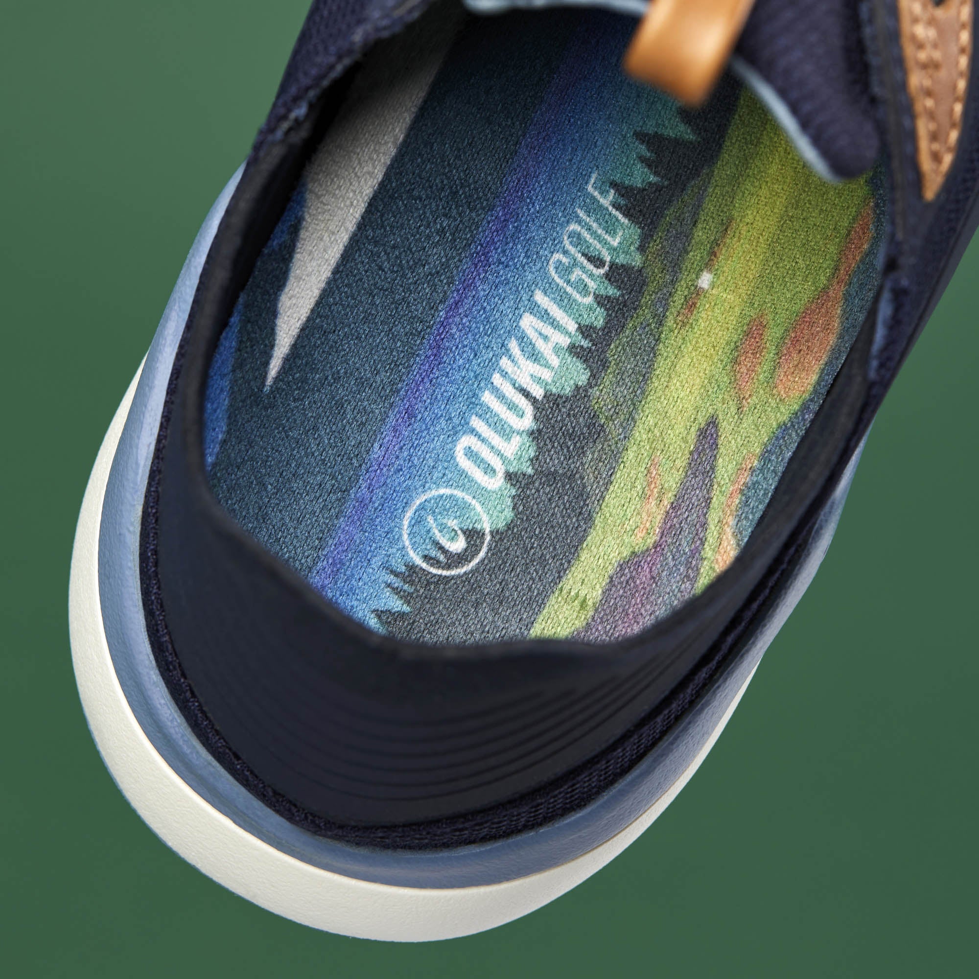 OluKai Kā'anapali Men's Golf Shoe - Trench Blue / Sea Ice | OluKai