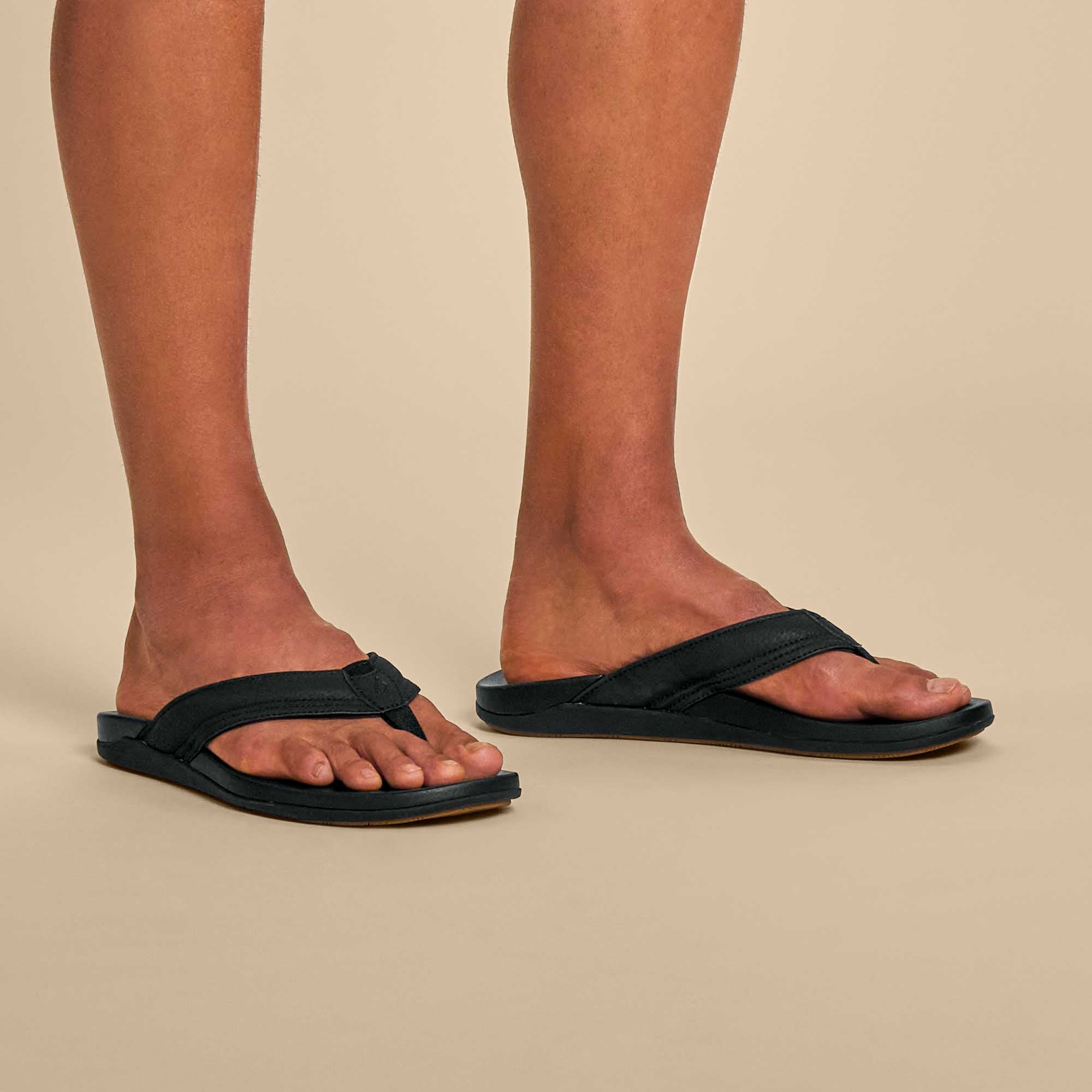 Olukai mens flip flops cheap near me