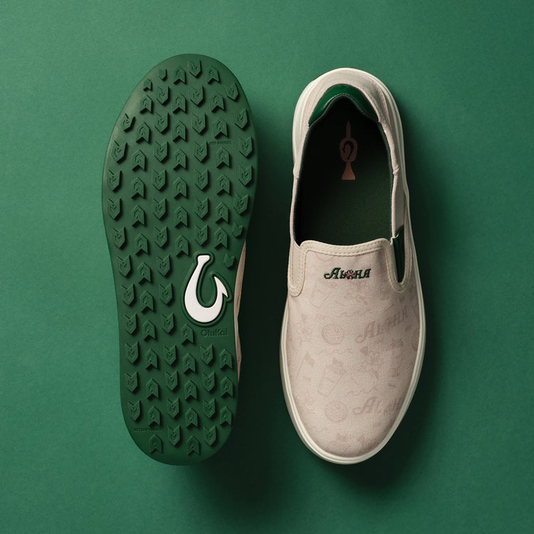 adidas gazelle silver green womens Wai'alae Slip On - Tapa / Tapa