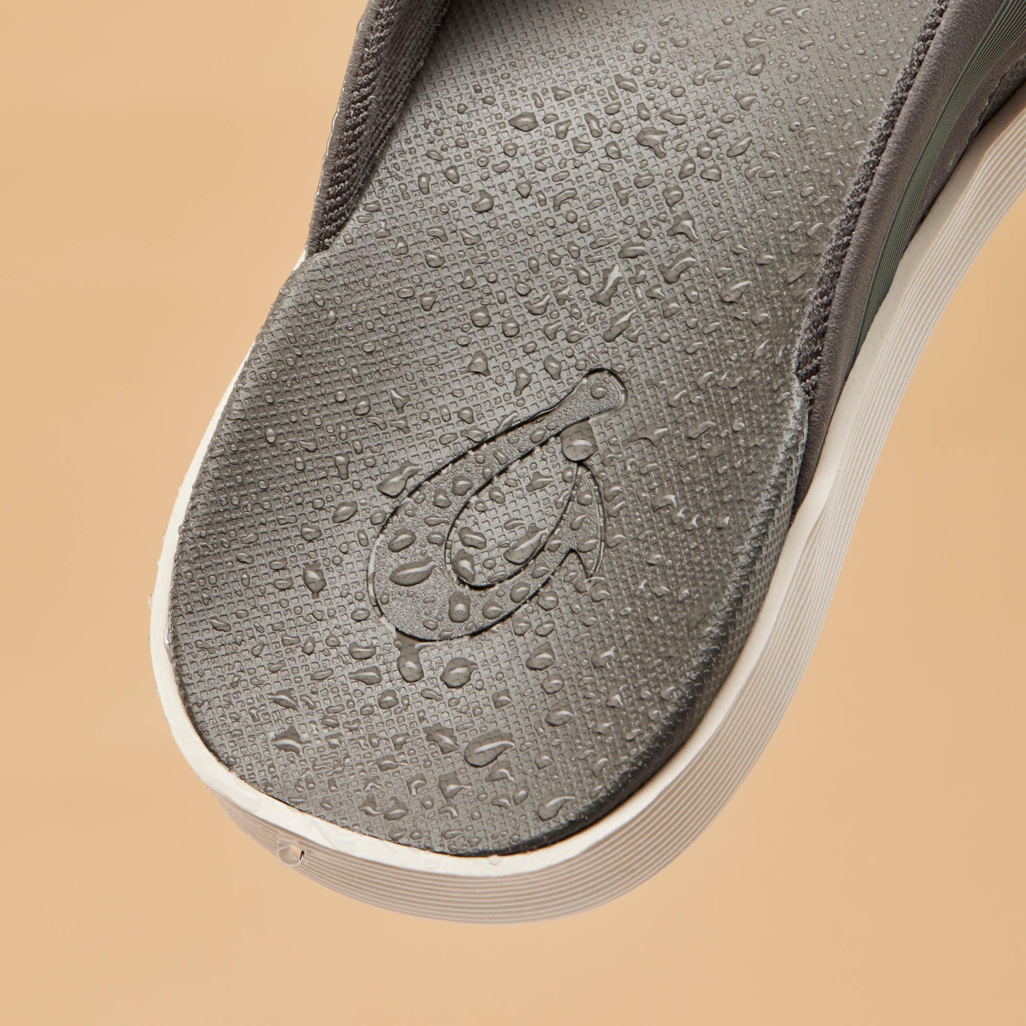 Leeward Men's Water Ready Beach Sandals - Graphite | OluKai