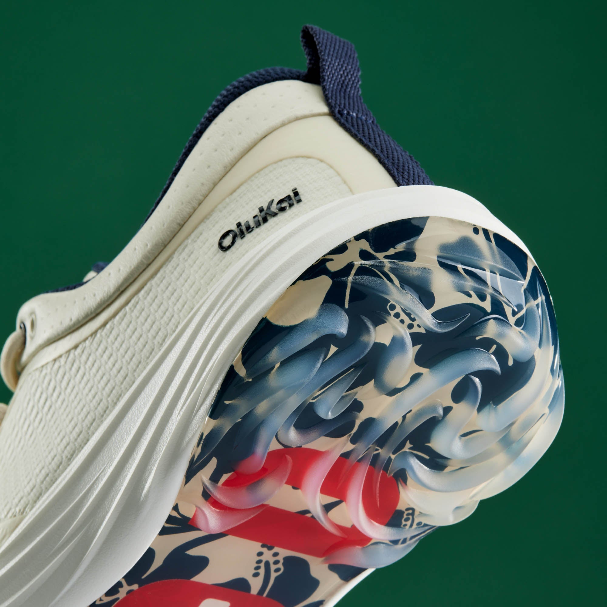 Mākena Men's Waterproof Golf Shoes - White Sand | OluKai