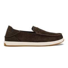 Olukai Shoes Mens Sz 11.5 Kakaha Dark Brown Leather Slip On Loafers Drop In Heel OLUKAI KAKAHA SLIP ON DARK JAVA/DARK JAVA - MENS - Lamey  main image 2