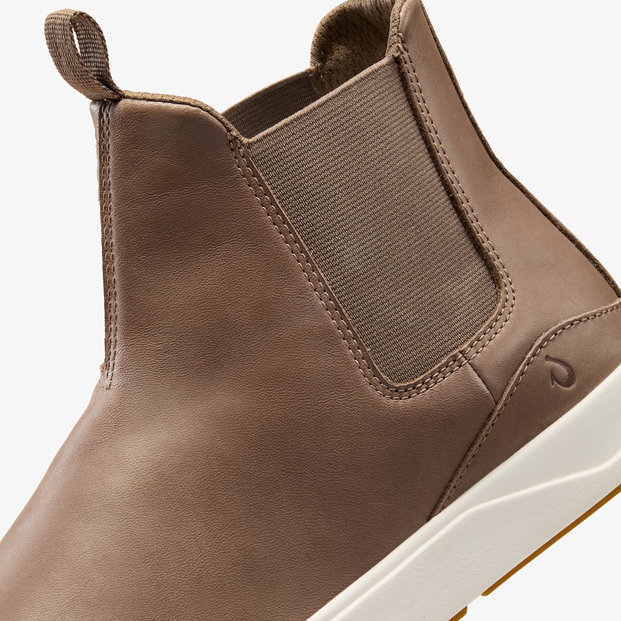 Olukai Akahai Canvas shoes, color is mustang/ mustang Lae main image 3