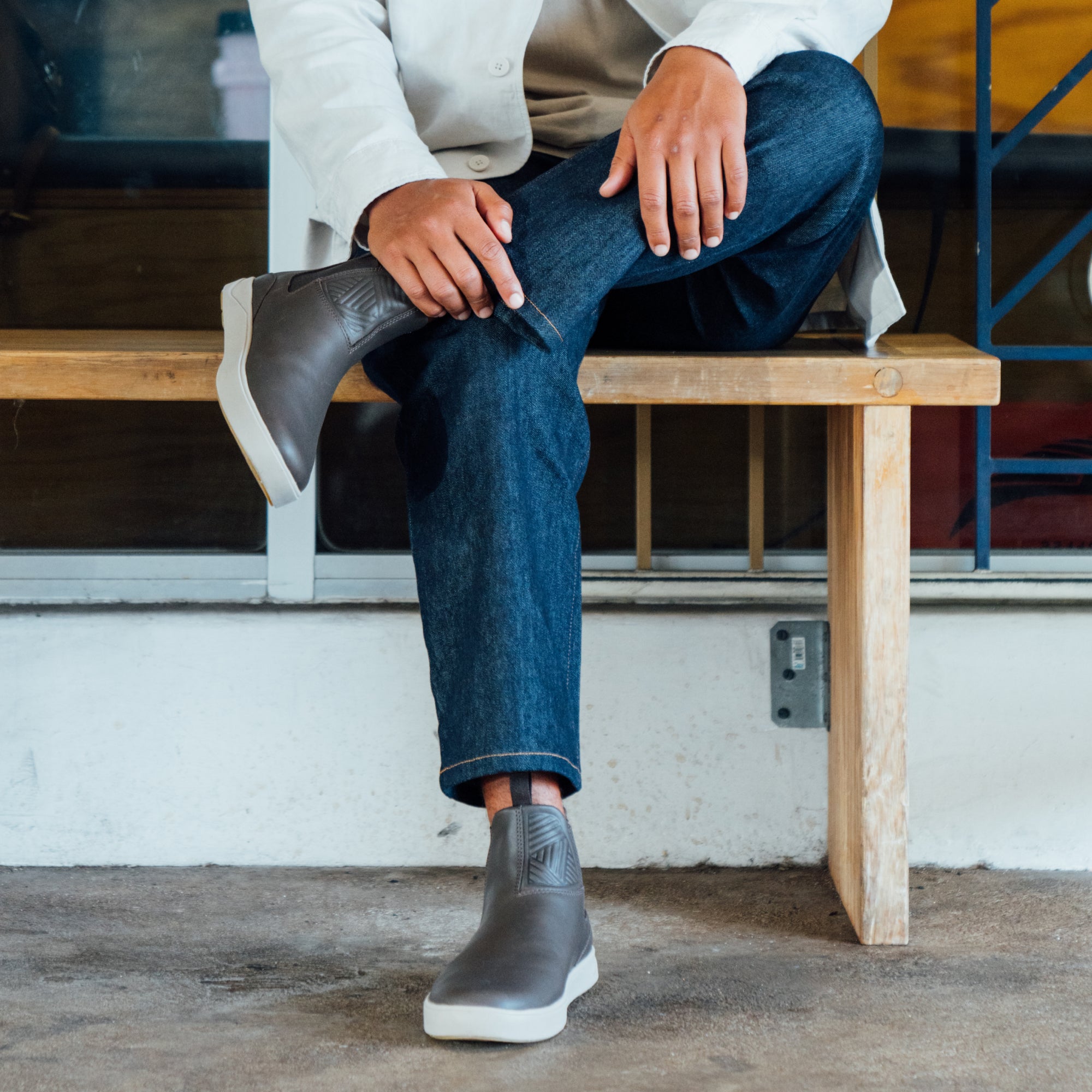 (取寄) オルカイ メンズ ラエアーヒ ミッド OluKai men Lae'ahi Mid Mustang/Mustang Lae'ahi Mid - Mustang / Mustang | OluKai