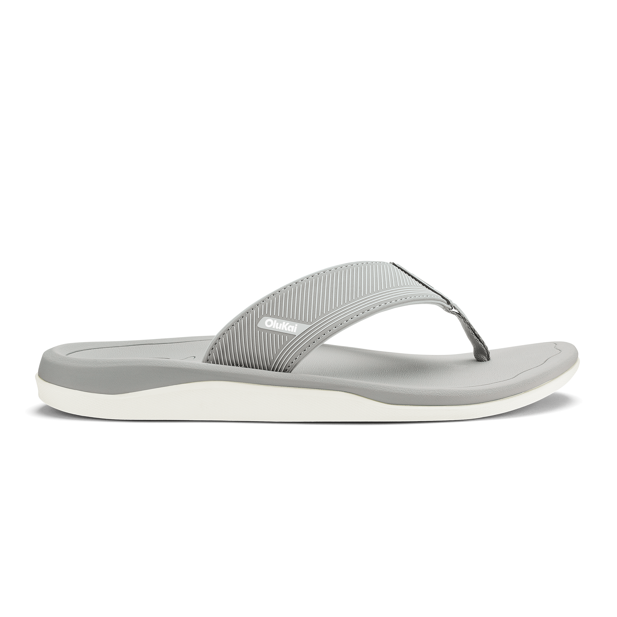 OLUKAI Leeward Men’s Size 9 Green Everyday Beach Sandals Summer Poolside -EUC Leeward Mens Beach Sandals Quick Dry Flip Flop Slides Water  main image 3
