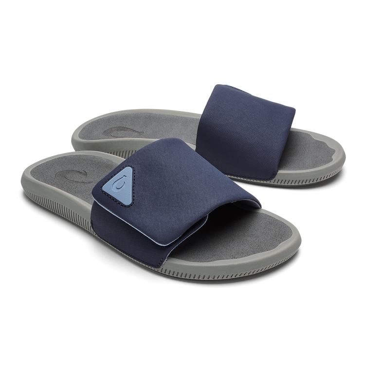 B2 Olukai Ulele Olu Mens Sz 11 US Pavement Poi Sandals Slides B2 Olukai Ulele Olu Mens Sz 11 US Pavement Poi Sandals  main image 3