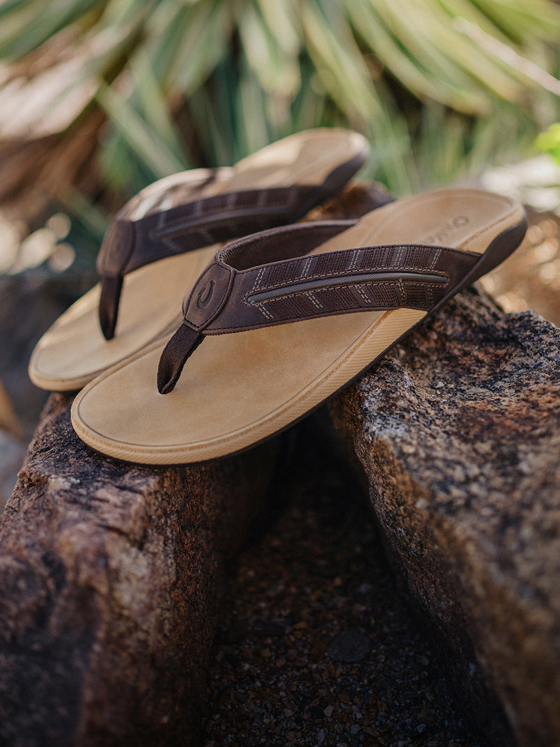 Tuahine Palm - Lava Rock / Dk Shadow – OluKai