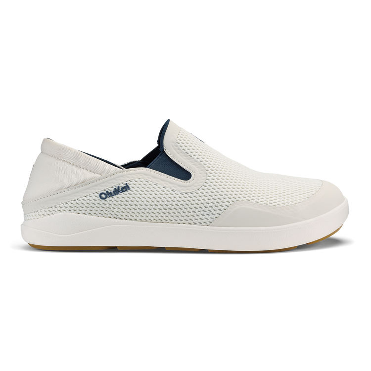 Moku Slip On - White Sand / Trench Blue – OluKai