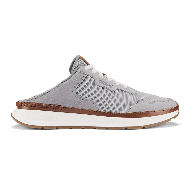 grey dress sneakers Koke - Light / Poi womens shoes mens for The Sophisticated Man Boutique model-name:grace Trouser Waist Size:38
