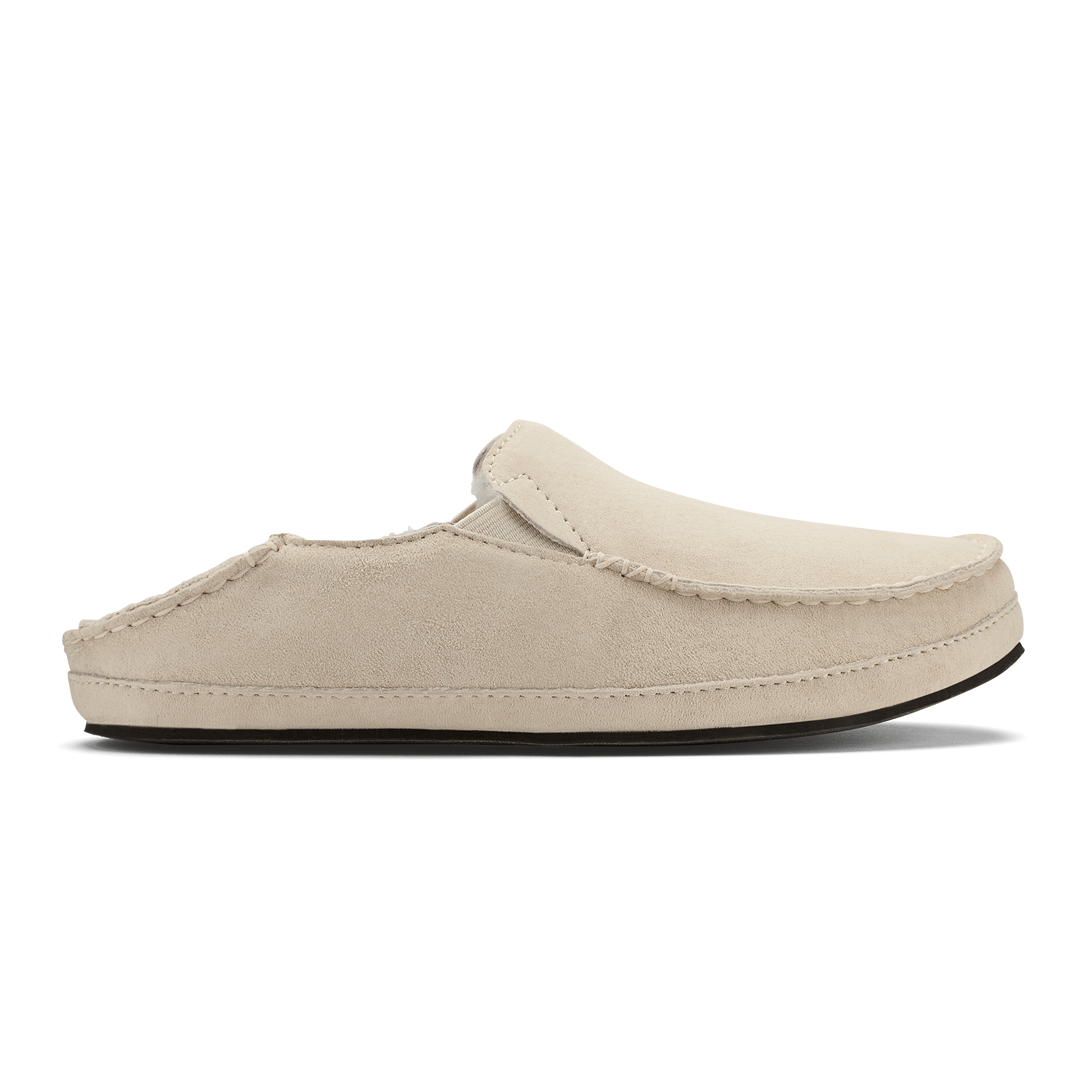 Nohea Women's Leather Slippers - Bone | OluKai