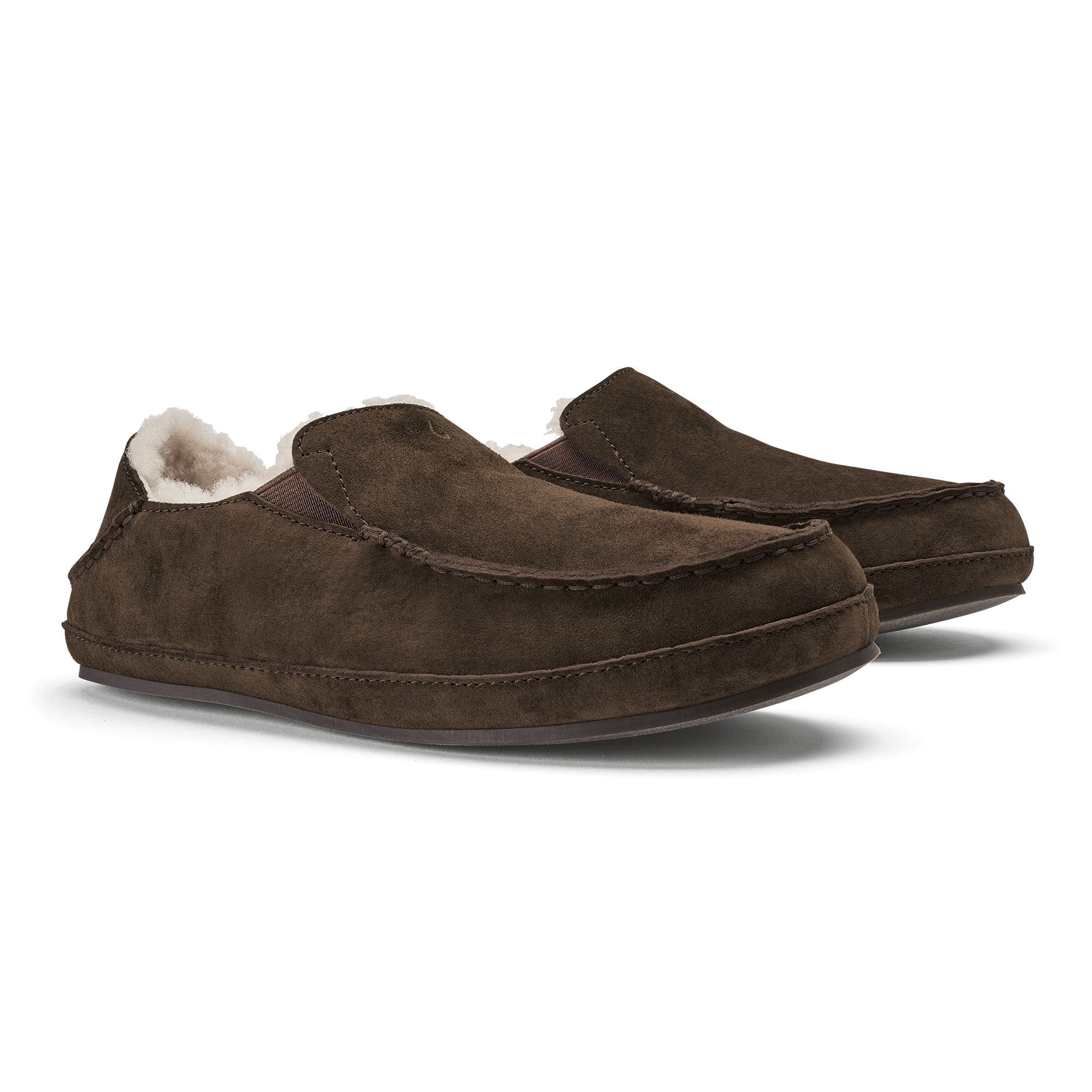 Nohea Slipper - Dark Oak / Dark Oak | OluKai