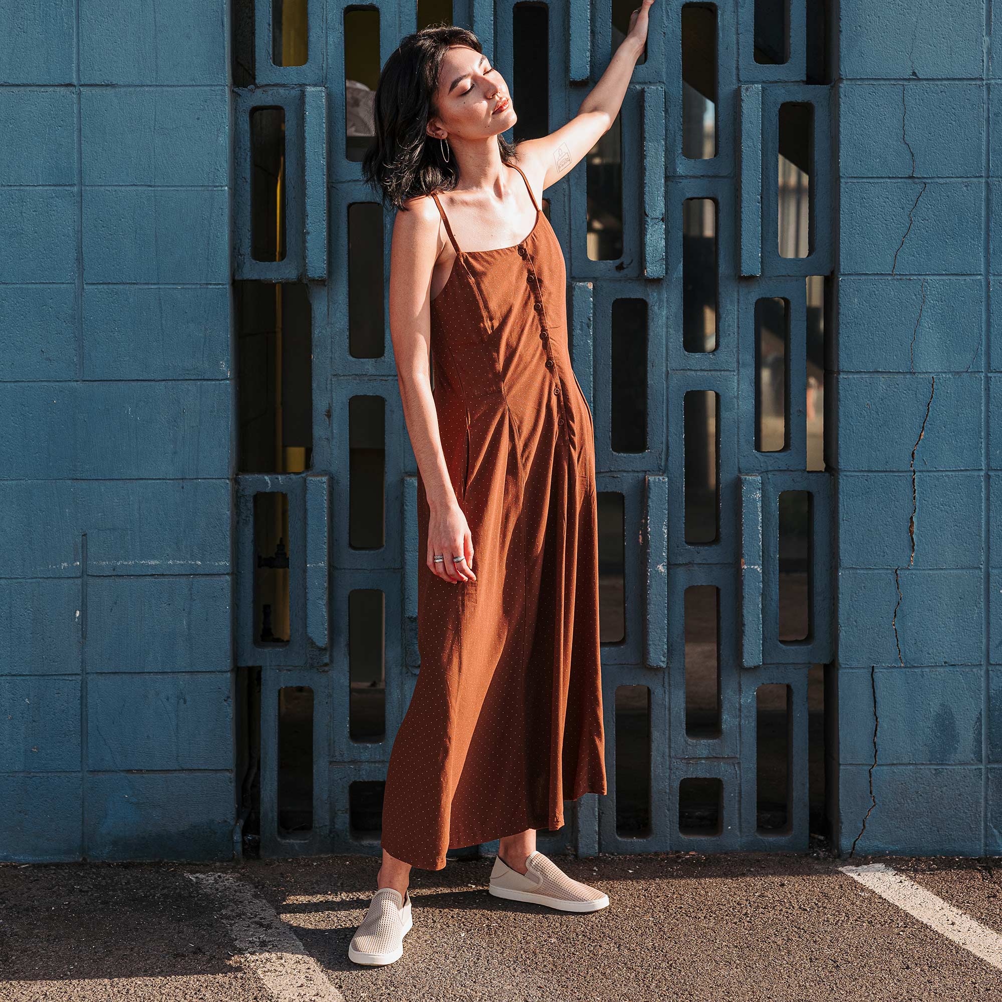 Pehuea Women's Breathable Slip-On Sneakers - Tapa | OluKai