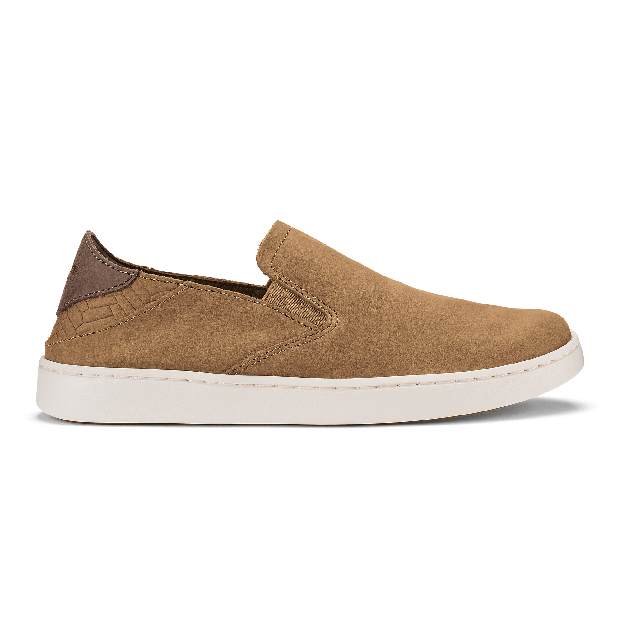 Women’s OluKai  Slip-On Casual Shoes in Light Brown Olukai Nohea Womens Shoes 7.5 US 38.5 EUR Nubuck Brown  main image 2