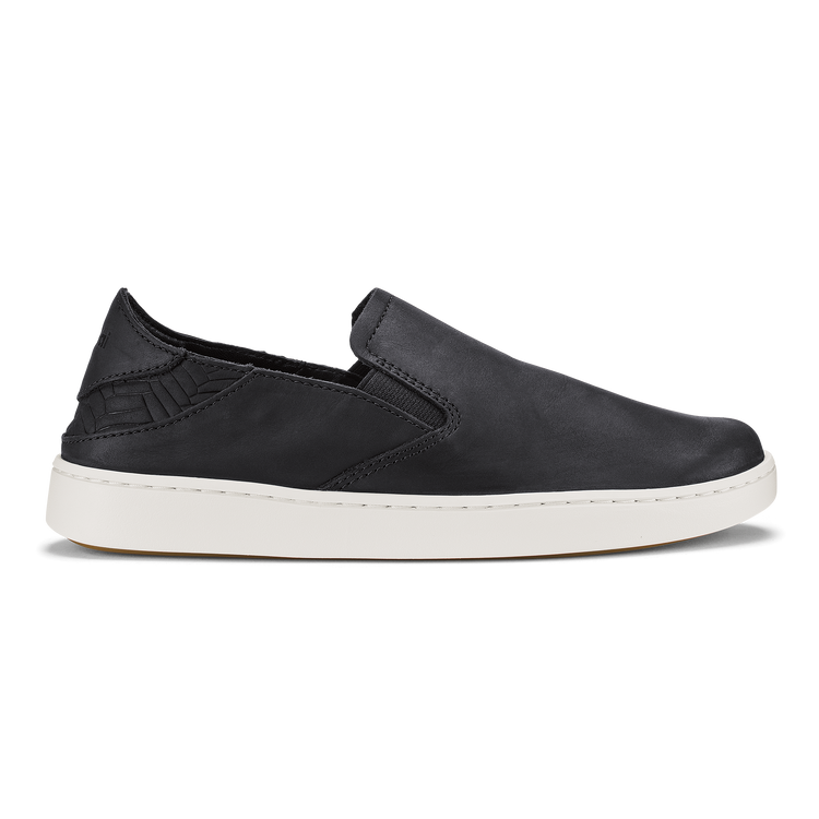 Pehuea Leather - Onyx / Onyx | OluKai