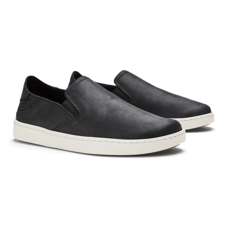 Pehuea Leather - Onyx / Onyx | OluKai display picture 1