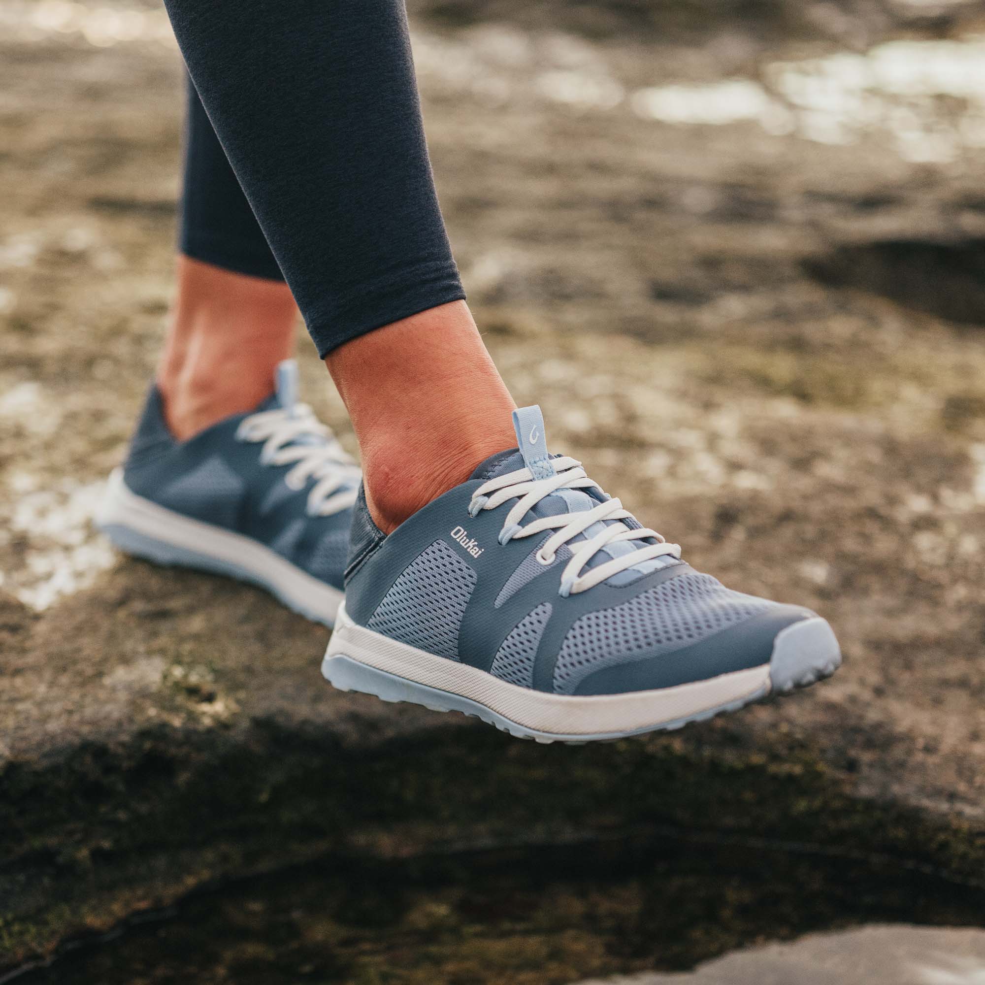 Huia Women's Athleisure Shoes - Vintage Blue / Sea Ice | OluKai