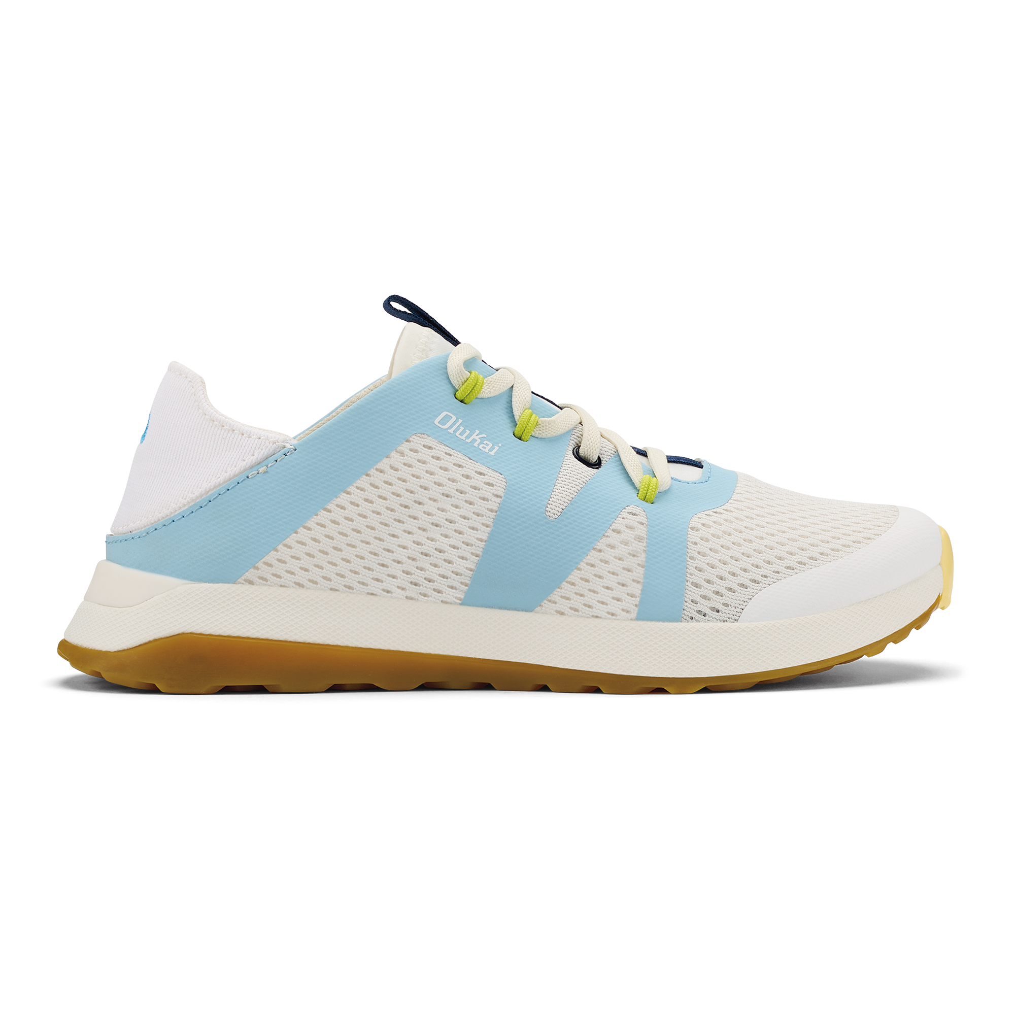 Huia Women’s Athleisure Shoes - White Sand / Misty Blue | OluKai