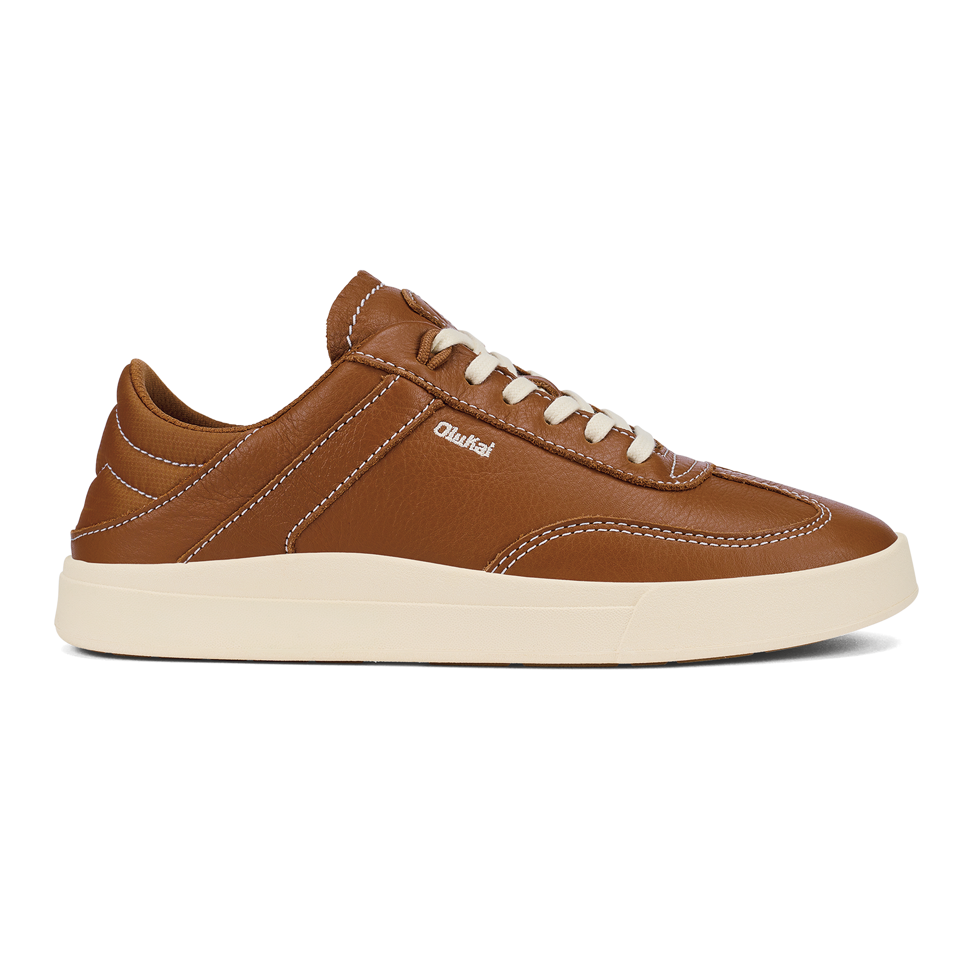 Hā‘upu Women’s Leather Sneakers - Fox | OluKai