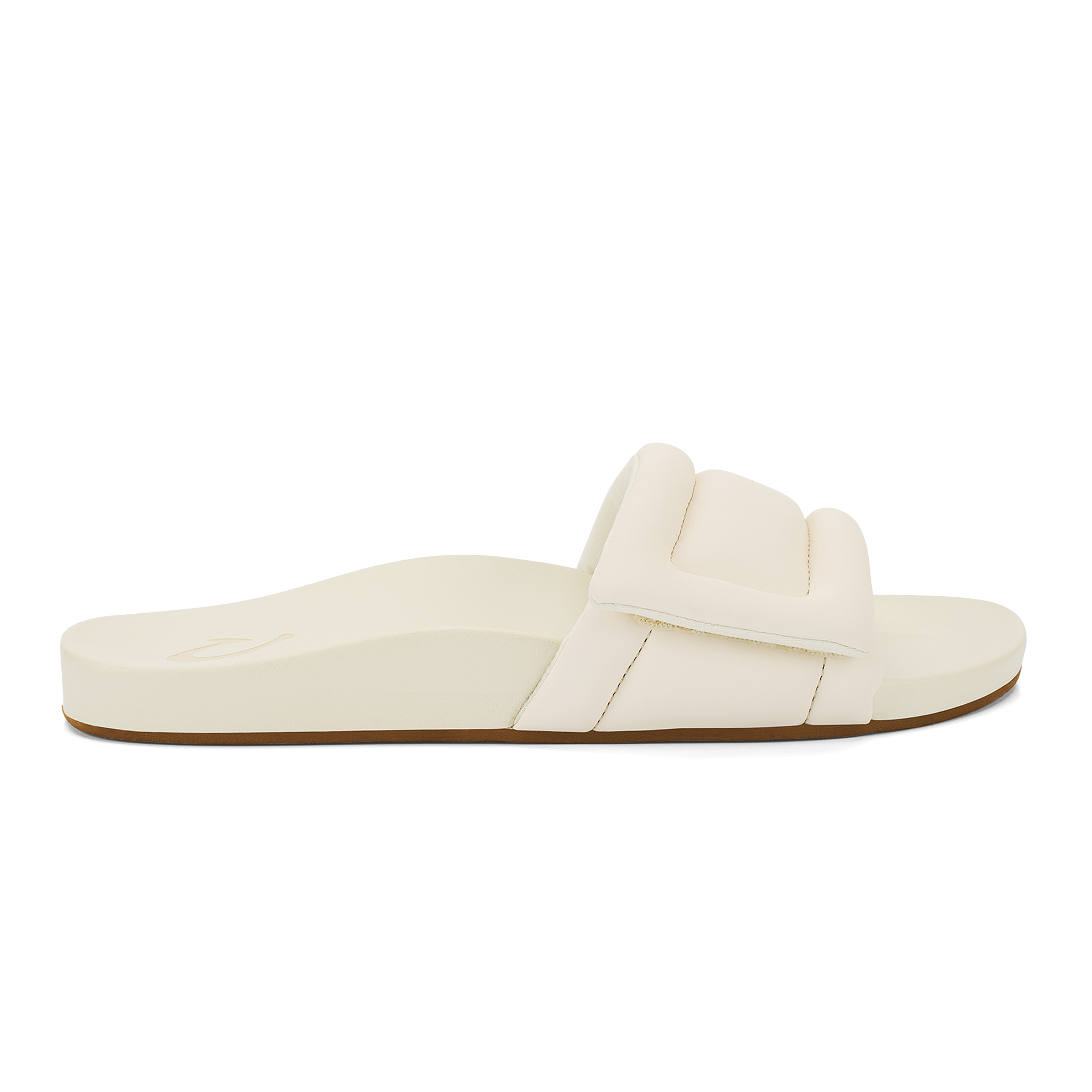 adidas Women's Adilette Adventure Sandals Cloud White Core White Wonder  Taupe - urbanAthletics