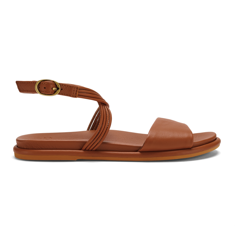 Tiare Wrap Women's Leather Sandals - Fox | OluKai