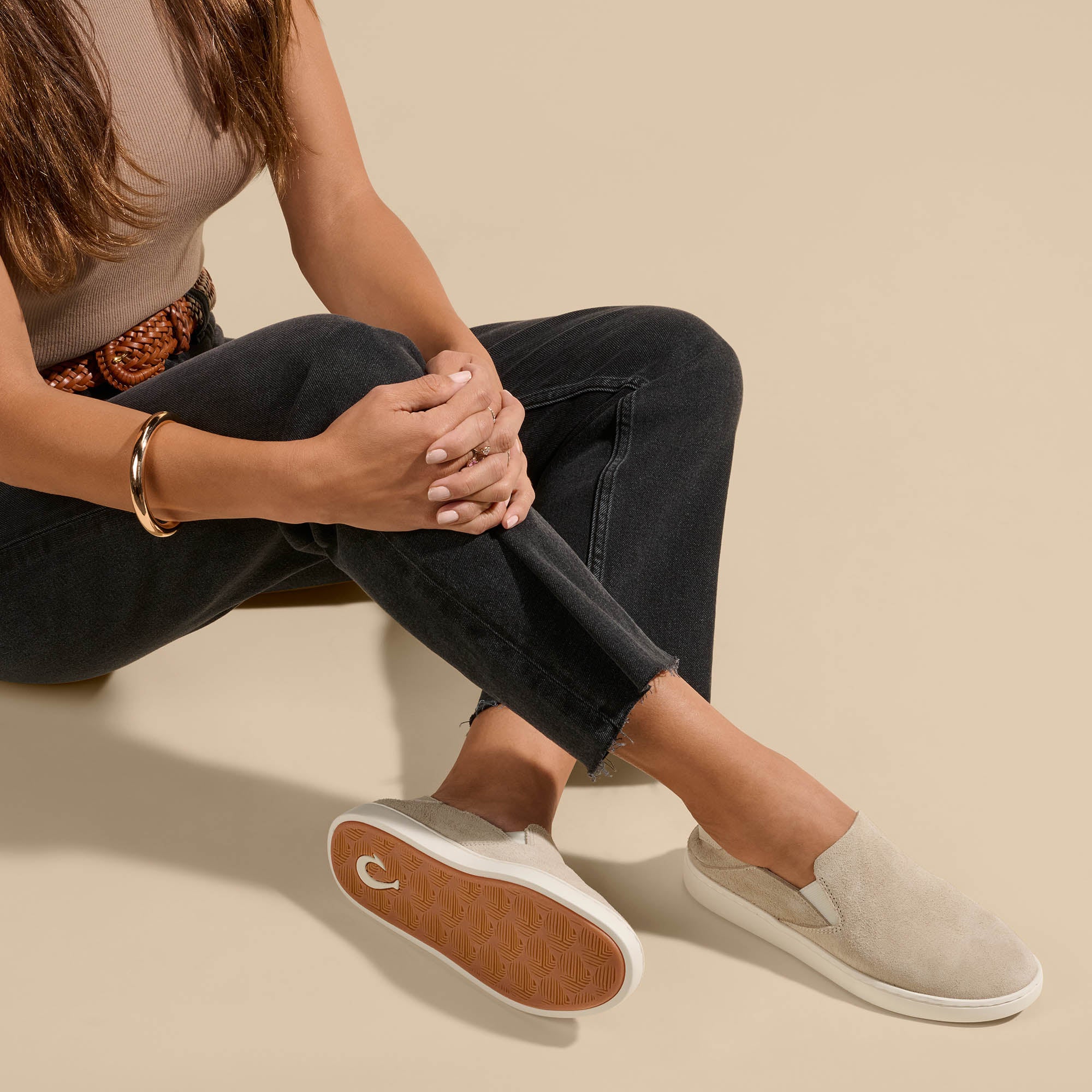 Pehuea Luxe Women's Suede Shoes - Tapa | OluKai