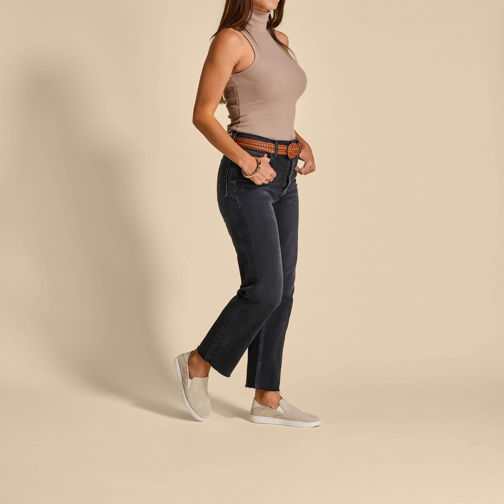 Pehuea Luxe Women's Suede Shoes - Tapa | OluKai