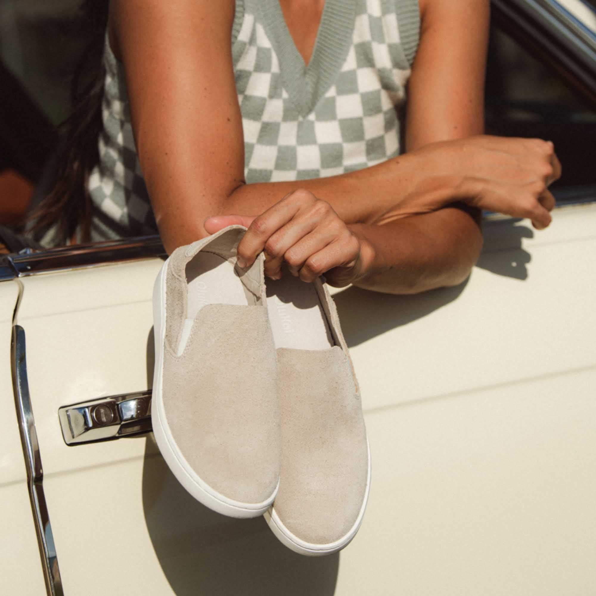 Pehuea Luxe Women's Suede Shoes - Tapa | OluKai