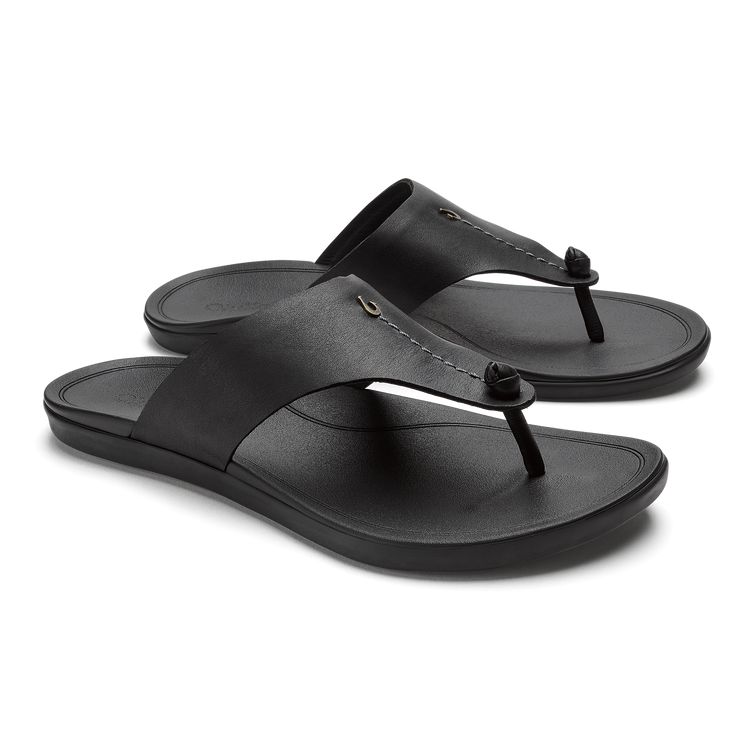 Ho'ōpio Mele - Black / Black – OluKai