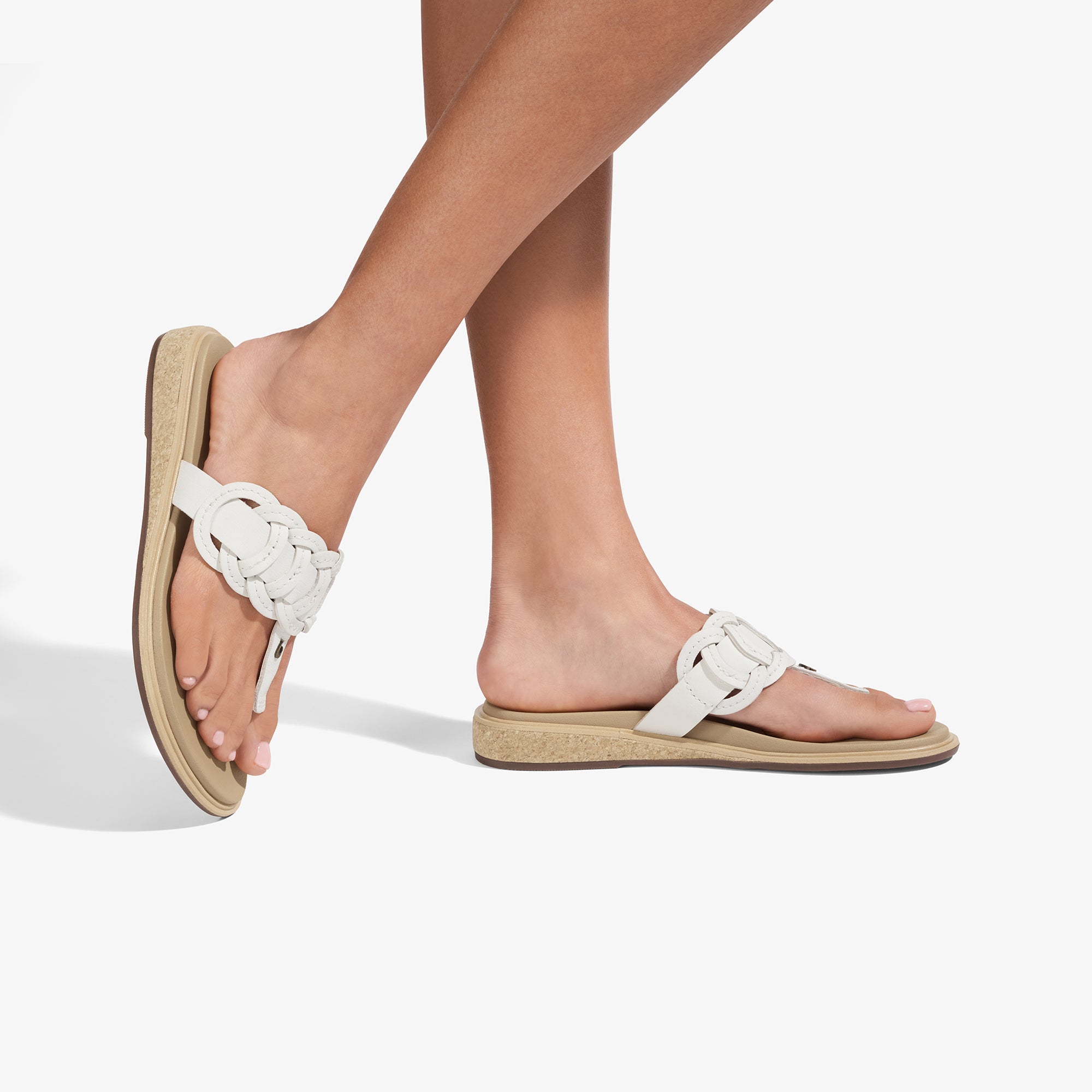 Kanani Vario - Bright White / Warm Sand | OluKai