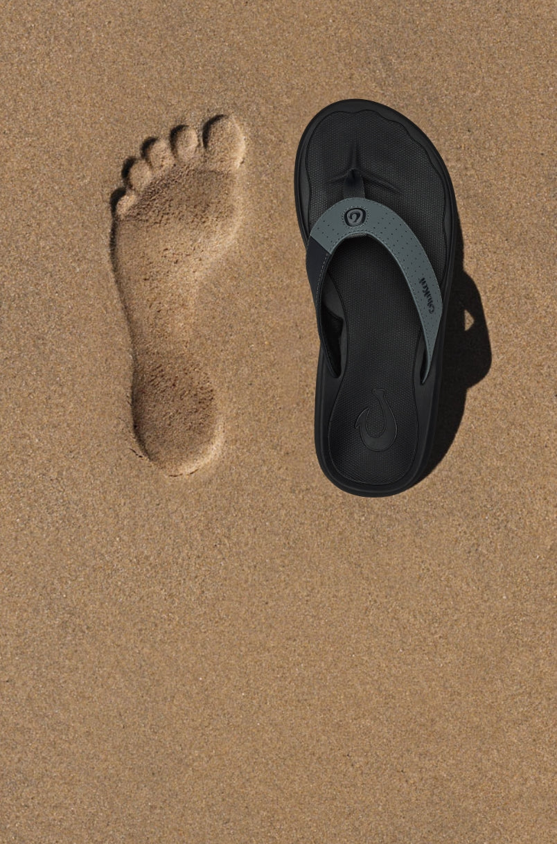 Ki'i Men's Water Ready Beach Sandals - Blissful Blue / Blue Fog