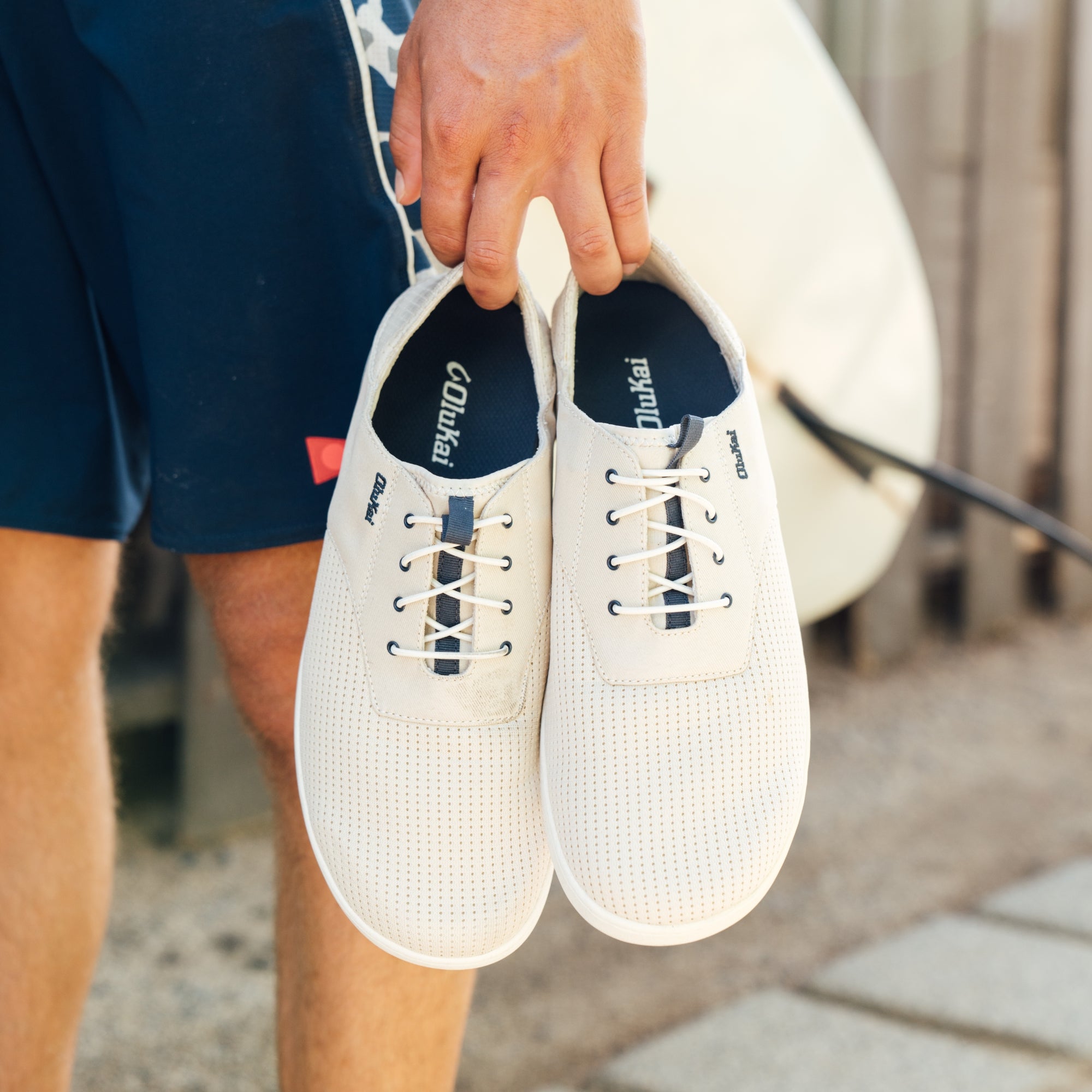 Nohea Moku Men's Boat Shoes - Tapa | OluKai