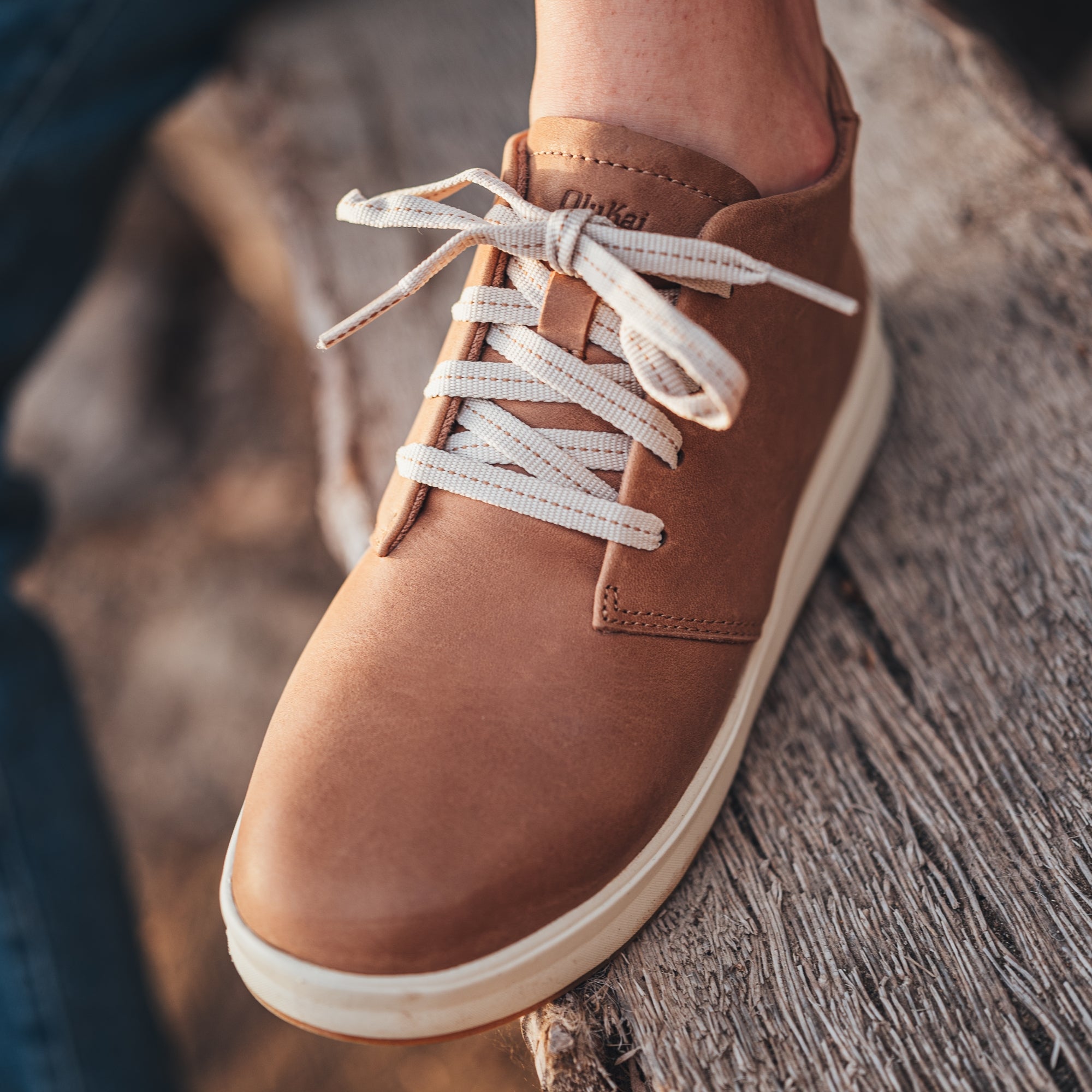 Wao Women’s Waterproof Leather Boots Tan OluKai