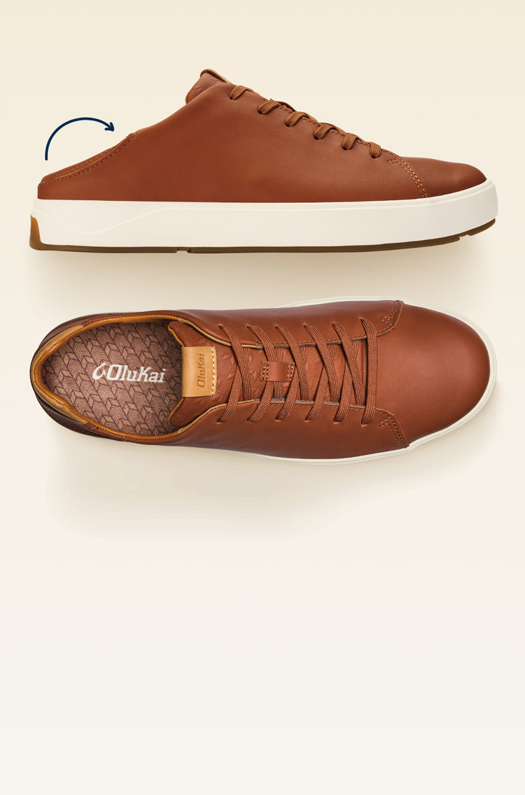 This classic sneaker is characterized by high-character, waterproof leather and features our collapsible Drop-In-Heel. 