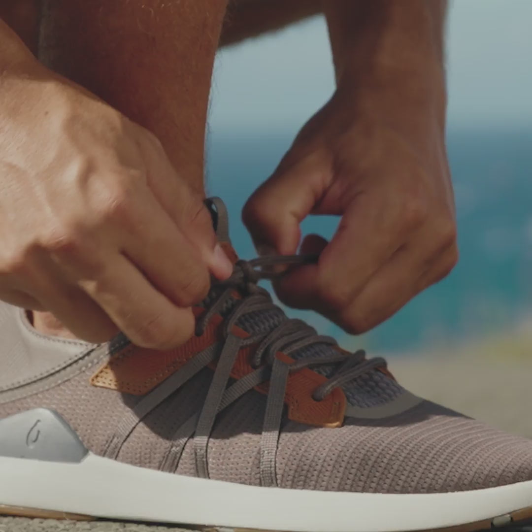Mio Lī Men's Athletic Shoes - Pavement / Vintage Indigo | OluKai