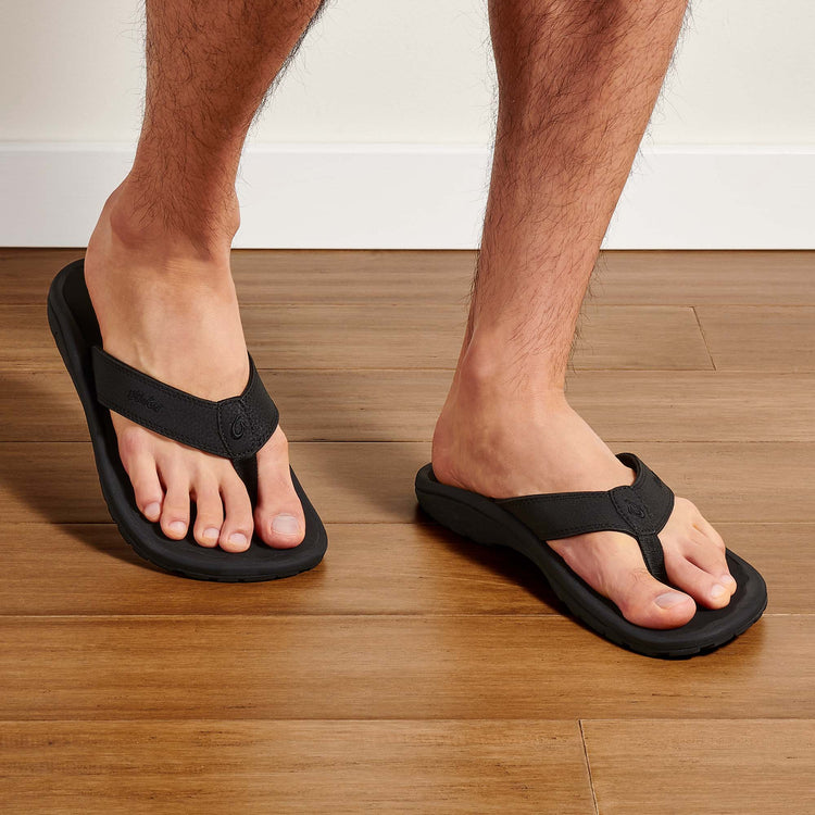 Olukai Sandals Men 'Ohana in Java Ray Size 11 — Cabaline