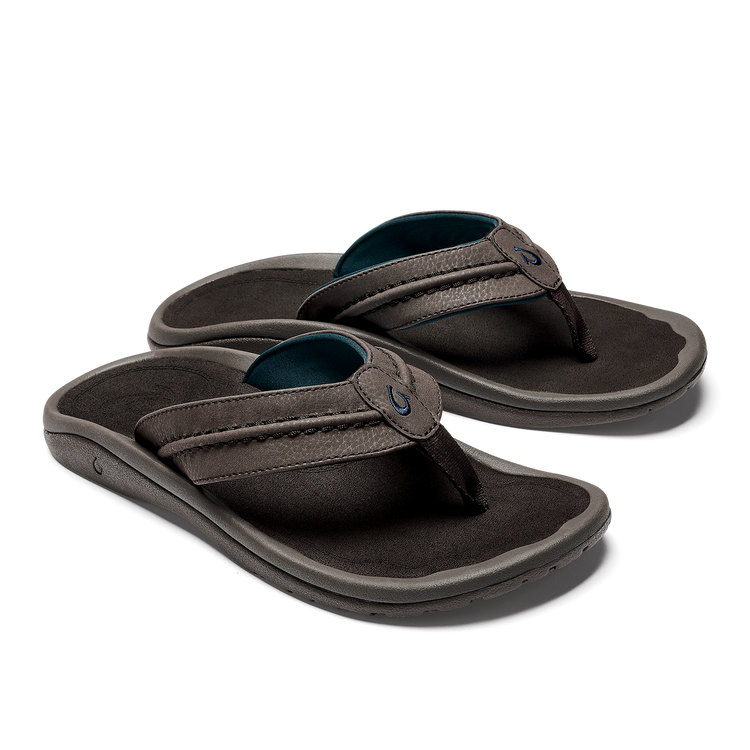 NWT Olukai Hokua Dark Wood Sandals Men’s Size 13 10161_6363_105_M_HOKUA_DkWoodD  main image 2
