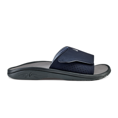 OluKai Blue Komo Slide Sunset Blue Sandals with White Accents NWT Size 14 OluKai Blue Komo Slide Sunset Blue Sandals with White  main image 4