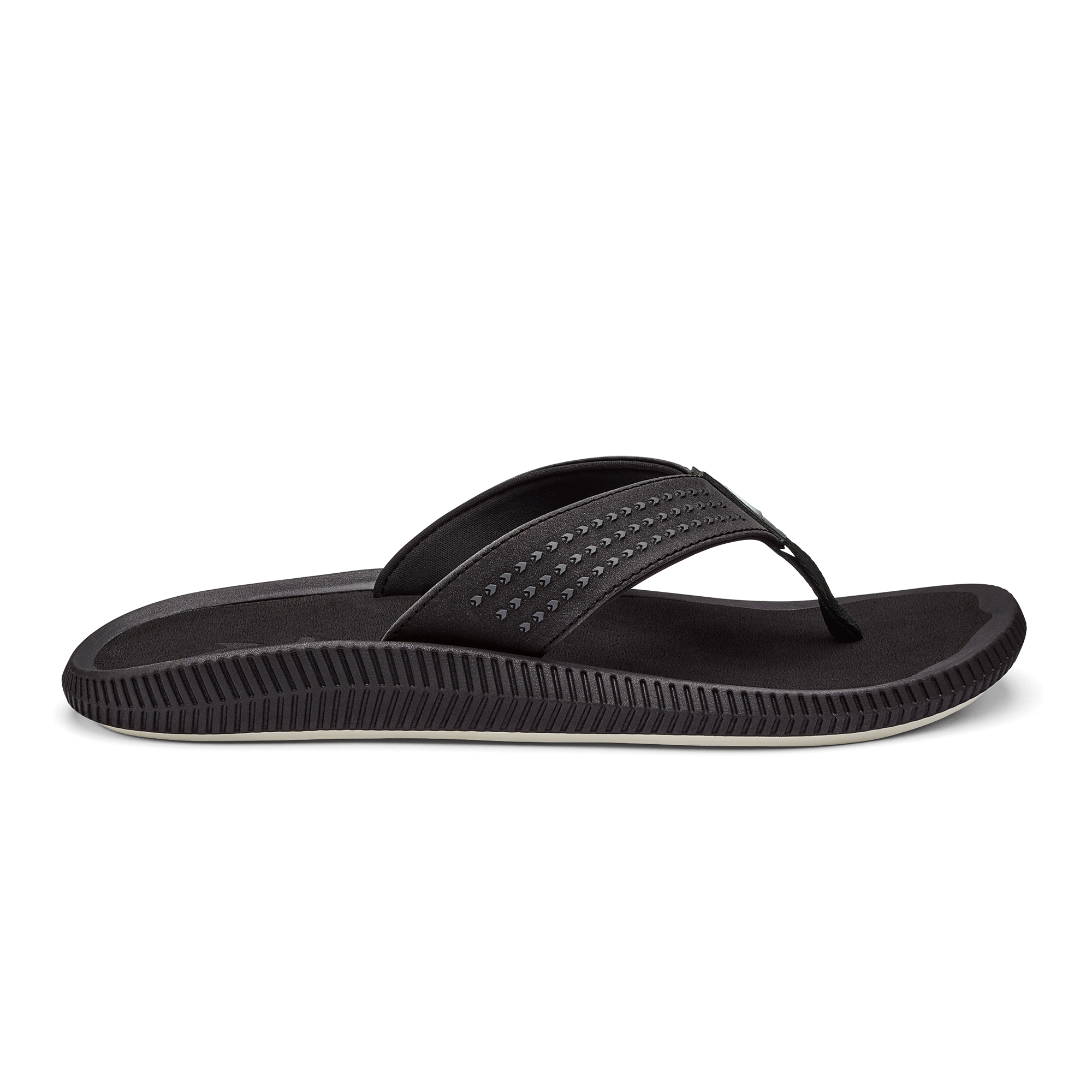 OluKai Men s Comfortable Water Ready Leather Slide Sandals