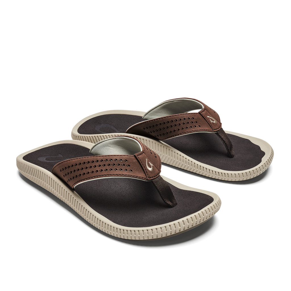 OLUKAI Tauhine Mens Beach Sandals Quick Dry FlipFlop Slides Waterproof - 2