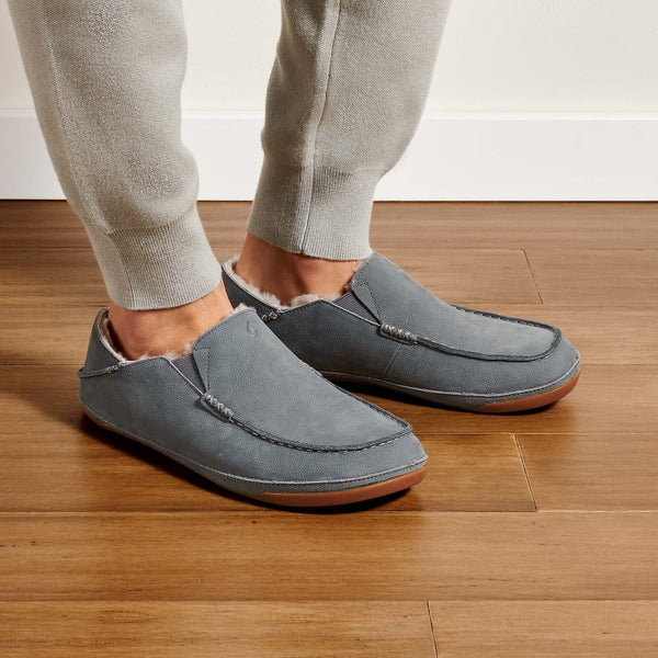 OluKai Men's Slippers, Mule and House Shoes Free