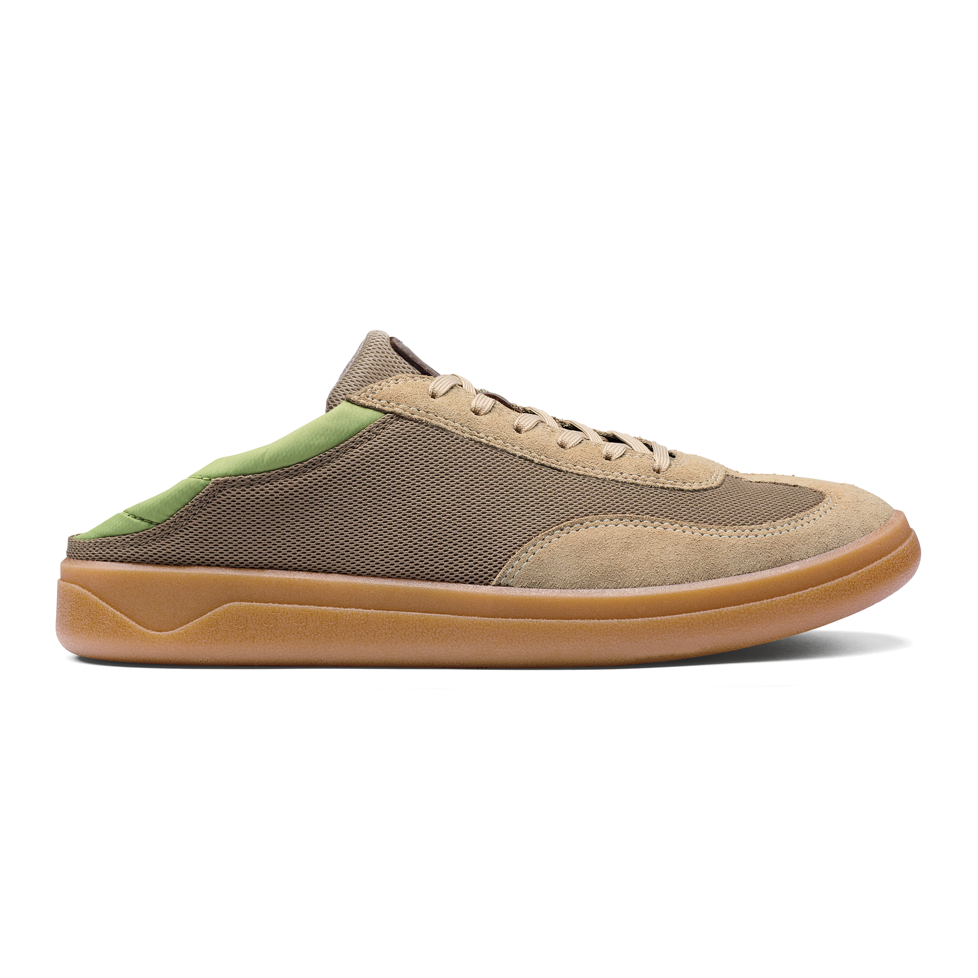 Clay leather low-top sneakers