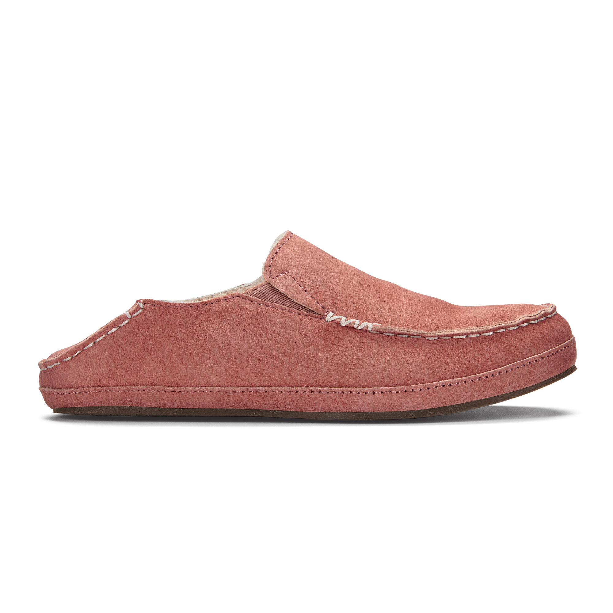 Nohea Women's Leather Slippers - Cedarwood | OluKai